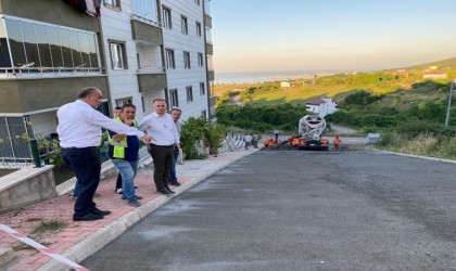 Başkan Sandıkçı: “İlçemize güvenli ve konforlu yollar kazandırıyoruz”