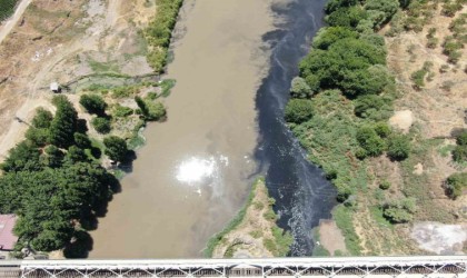 Basra Körfezine kadar giden Dicle Nehrinde korkutan görüntü