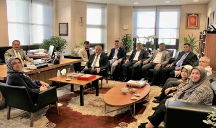 Bayırköy heyeti Cumhurbaşkanlığı Külliyesinde