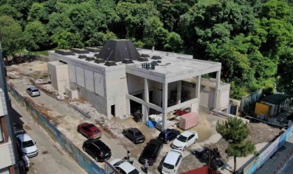 Belediye Hamamı inşaatı yüzde 50ye ulaştı