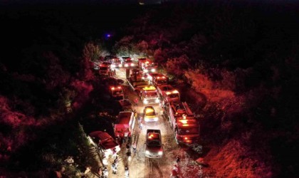 Bilecikte aynı anda 6 noktada çıkan orman yangınında 1 hektar alan kül oldu