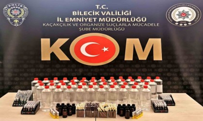 Bilecikte etil alkol satışı yapan şahıslara operasyon