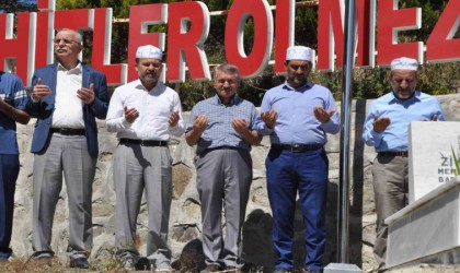 Bolu şehidini unutmadı