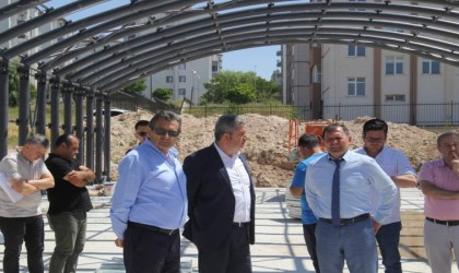 Bünyanın hayali gerçek oluyor: Bünyan Kapalı Yarı Olimpik Yüzme Havuzunda çalışmalar sürüyor