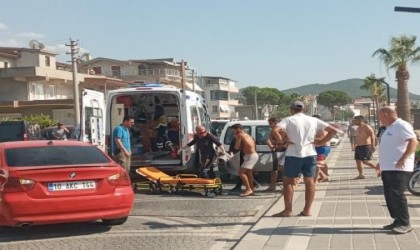 Burhaniyede 18 yaşındaki genç boğulma tehlikesi geçirdi