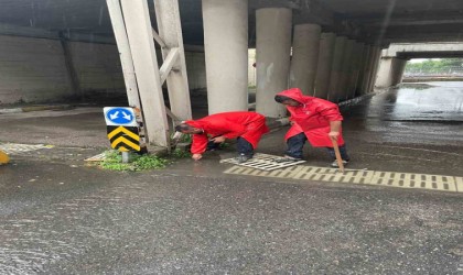 Büyükşehir su baskınlarına karşı teyakkuzda