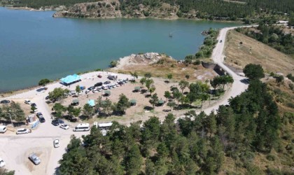 Çomar Barajının çevresine mesire alanı açıldı
