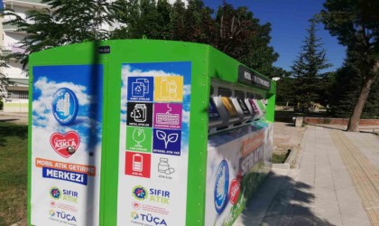 Çorumda mobil atık getirme merkezlerinin sayısı artıyor