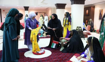 Emine Erdoğan, BAE’de Kadınlar Genel Birliğini ziyaret etti (EK FOTOĞRAFLAR)