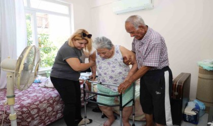 Engelli vatandaşın tekerlekli sandalye talebi yerine getirildi.