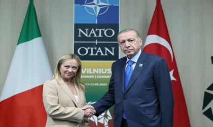 Erdoğan, İtalya Başbakanı Meloni ile görüştü