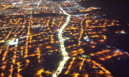 Ertuğrul Gazi Bulvarı ışıl ışıl oldu