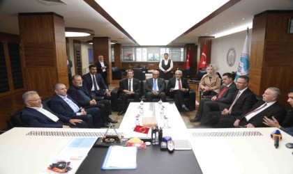 Filistin Büyükelçisinden Başkan Büyükkılıça ziyaret