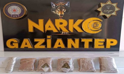 Gaziantepte 2 kilo 750 gram esrar ele geçirildi