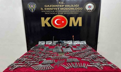 Gaziantepte yasa dışı silah imalathanesine baskın: 3 gözaltı