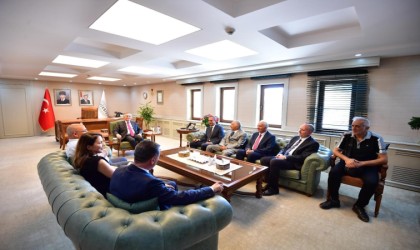 GGC üyeleri Vali Çeber ile buluştu