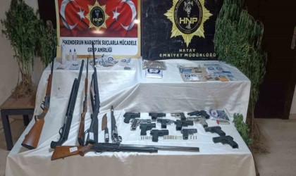 Hatayda 30 adrese eş zamanlı torbacı operasyonu: 41 gözaltı