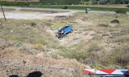 Ispartada pat pat devrildi: 2si çocuk 4 yaralı