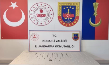 Jandarmanın durdurduğu araçta tarihi eserler ele geçirildi