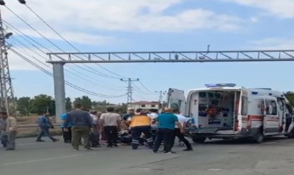Karsta trafik kazası: 1 yaralı