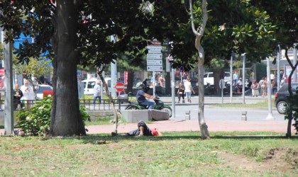 Kavurucu sıcaklar bunaltıyor