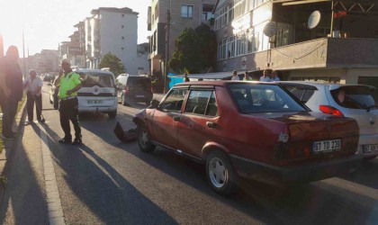 Kdz. Ereğlide zincirleme kaza: 2 yaralı