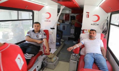 Kızılay Kavakta kan bağışı topladı