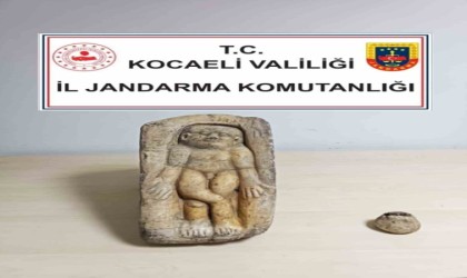 Kocaelide Bizans dönemine ait tarihi eser ele geçirildi