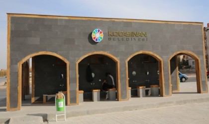 Kocasinana 3 Adet Selçuklu Mimarisi Tarzında Modern Kemerli Şadırvan