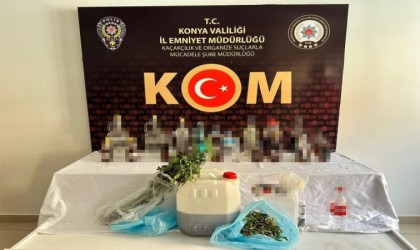 Konyada 40 litre sahte içki ele geçirildi