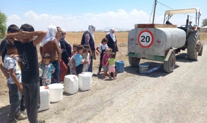 Kuraklık içme suyunu vurdu: 700 hanelik köy susuz kaldı