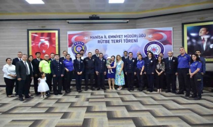 Manisa Emniyetinde terfi heyecanı