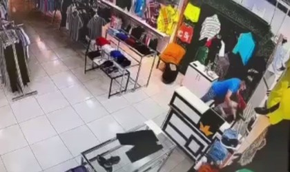 Mersinde mağazada genç kızı darp eden şahıs tutuklandı