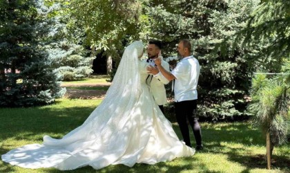 (ÖZEL) Gaziantepte çiftler doğal fotoğraf stüdyosunu tercih ediyor