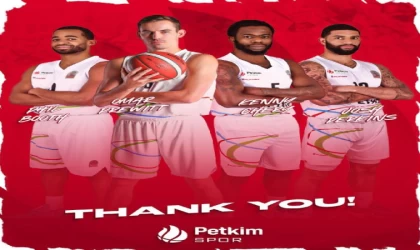 Petkimspor’da 4 veda