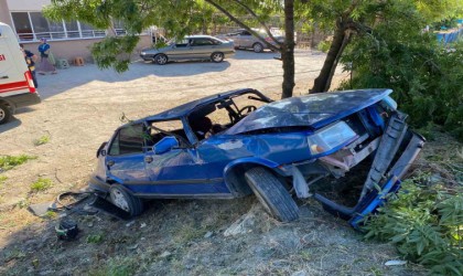 Samsunda kaza: 1 ölü, 1 yaralı