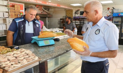 Şanlıurfada market ve fırınlara zabıta denetimi