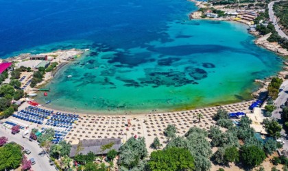 Seferihisarda plajlara mavi bayraklar asıldı