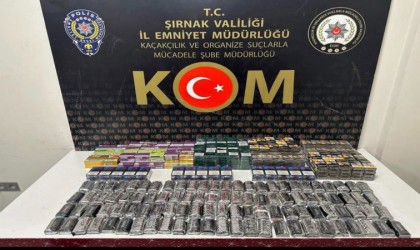 Şırnakta asayiş ve kaçakçılık operasyonu: 33 gözaltı