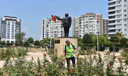 Toroslarda park ve yeşil alanların bakımı özenle yapılıyor