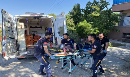 Torununun kullandığı bisikletle bahçeye düşen yaşlı kadın hayatını kaybetti