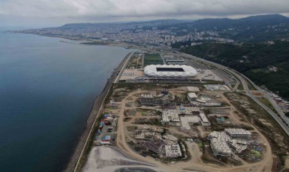 Trabzon Şehir Hastanesi inşaatı hızla yükseliyor