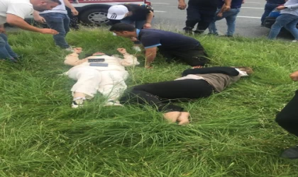 Trabzon’da 3 araç kavşakta çarpıştı: 4’ü turist 5 yaralı 