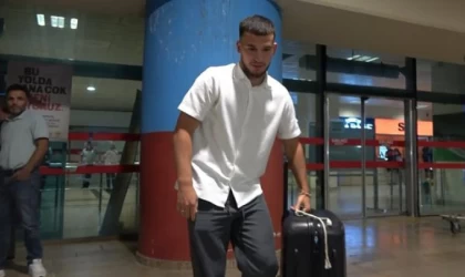 Trabzonspor’un yeni transferi Mehmet Can Aydın Trabzon’da