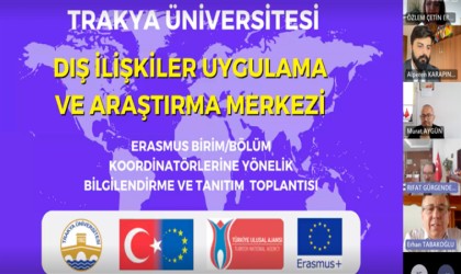 Üniversitede Erasmus tanıtım ve bilgilendirme toplantısı yapıldı