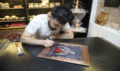 Unutulan meslek olan bakır işçiliğini yaşatıyor