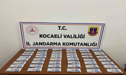 Üstünde 17 bin TL sahte para ele geçirildi
