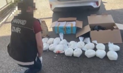 Uyuşturucu sevkiyatçısı, 42 kilo metamfetaminle yakalandı