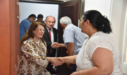 Vali Karadenizden şehit ve gazi ailelerine ziyaret