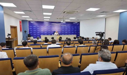 Vali Varol, Adıyamanın basın mensuplarıyla bir araya geldi